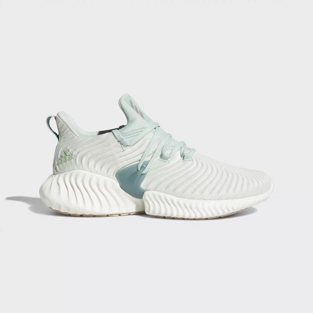 Adidas Alphabounce Instinct Tenis Para Correr Verdes Para Mujer (MX-82759)